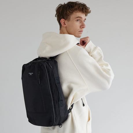 Nylon OX 3WAY BAG / BLACK