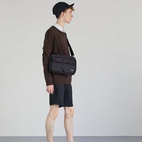 Nylon OX SHOULDER BAG / GRAY