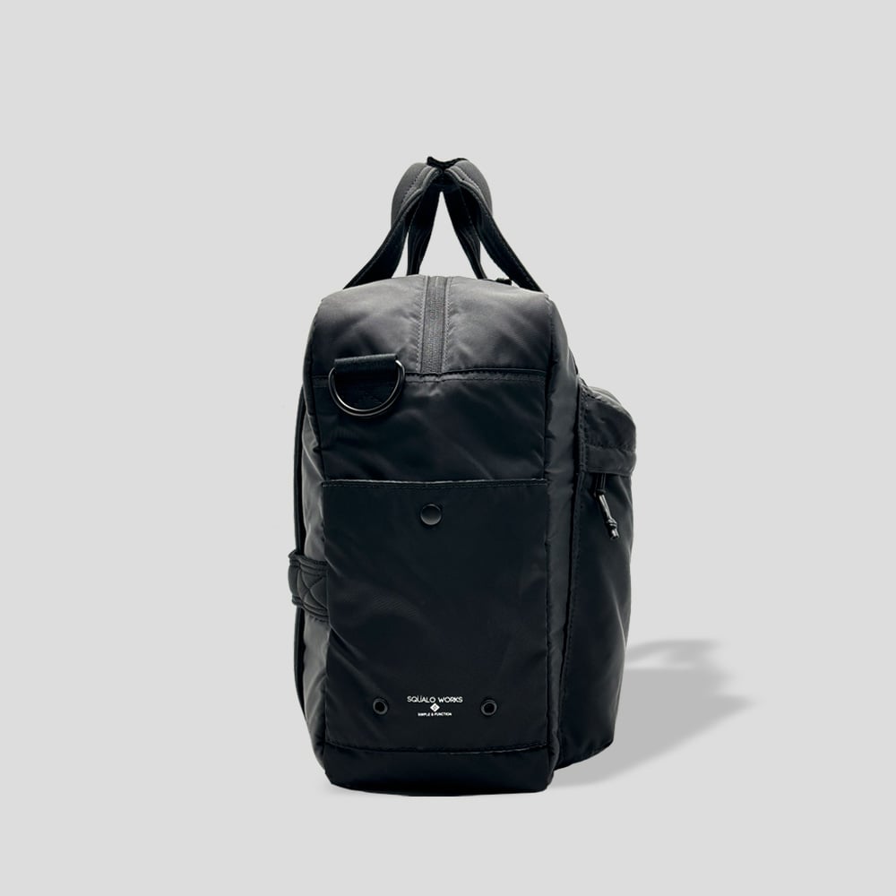 Recycle Nylon SQUARE BOSTON BAG | R/F STORE | S Recycle Nylon SQUARE BOSTON BAG | R/F STORE | S