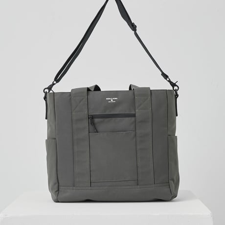 Nylon OX SIMPLE TOTE / GRAY