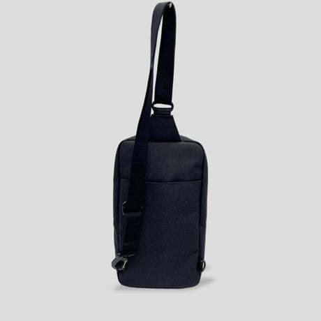 Chambray Polyester SLING PACK / BLACK