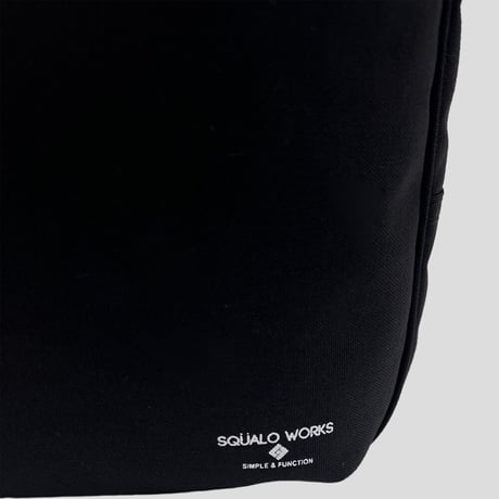 Nylon OX SQUARE CROSS BAG / GRAY
