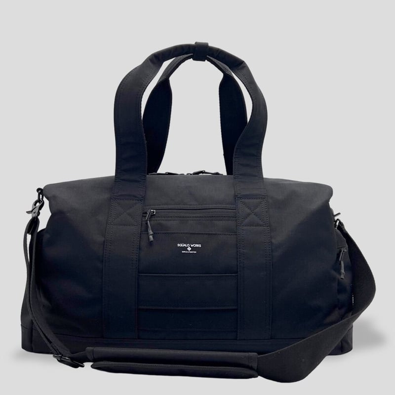 Nylon OX BOSTON BAG / BLACK | R/F STORE | SQUAL Nylon OX BOSTON BAG / BLACK | R/F STORE | SQUAL