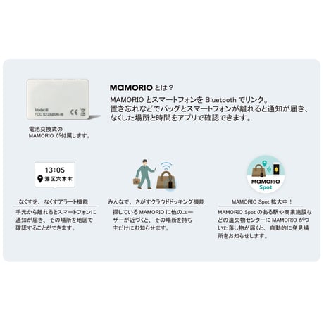 Tracking 3WAY BAG / BLACK / MAMORIO搭載