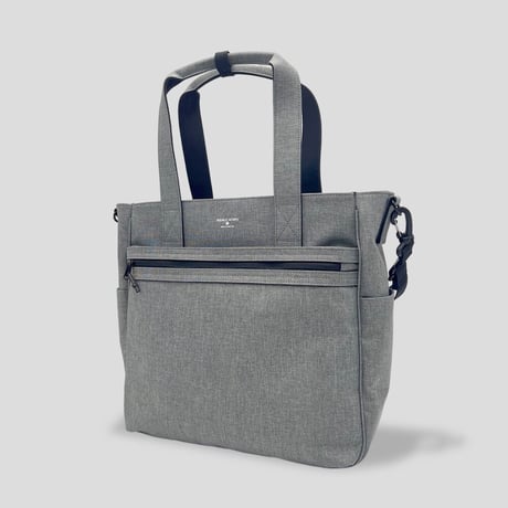 Chambray UTILITY TOTE / GRAY