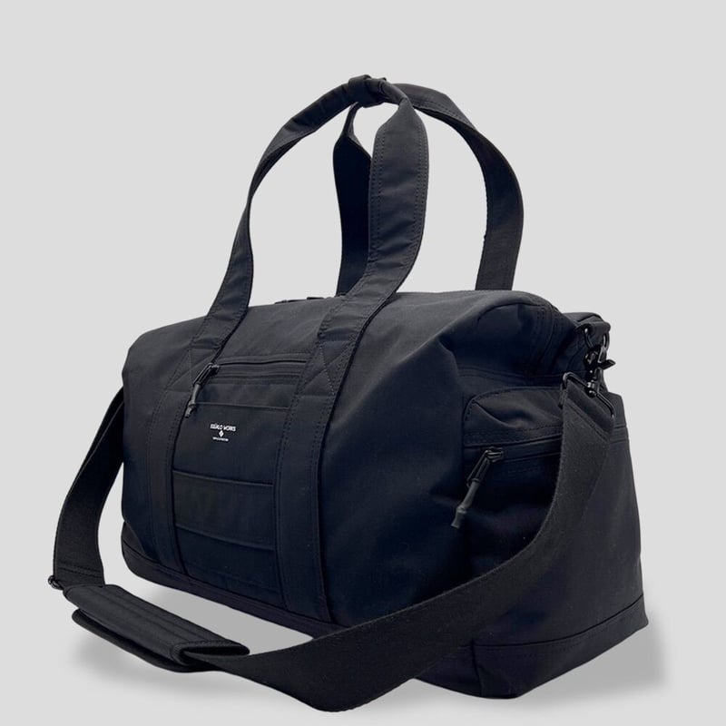 Nylon OX BOSTON BAG / BLACK | R/F STORE | SQUAL Nylon OX BOSTON BAG / BLACK | R/F STORE | SQUAL