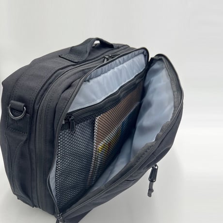 Nylon OX 3WAY BAG / BLACK