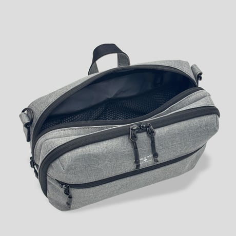 Chambray SHOULDER BAG / BLACK