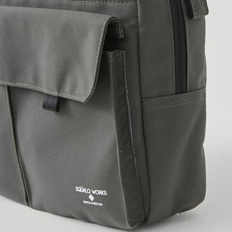 Nylon OX SHOULDER BAG / GRAY