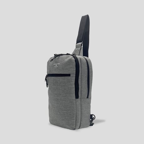 Chambray Polyester SLING PACK / GRAY
