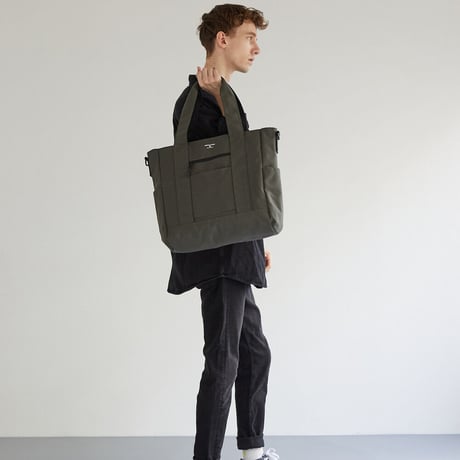 Nylon OX SIMPLE TOTE / BLACK