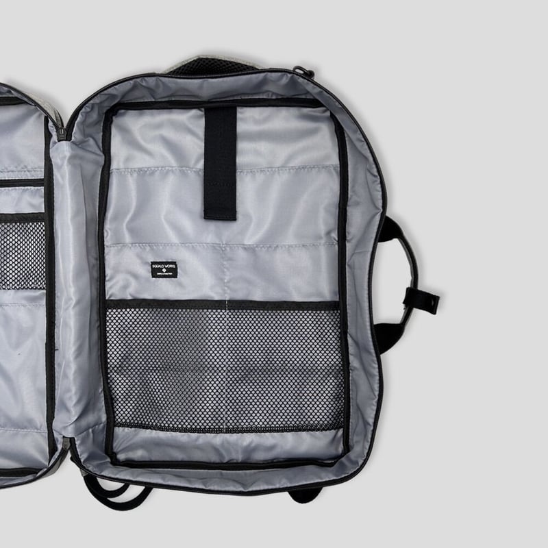 Chambray Polyester 3WAY BAG / GRAY | R/F STORE Chambray Polyester 3WAY BAG / GRAY | R/F STORE