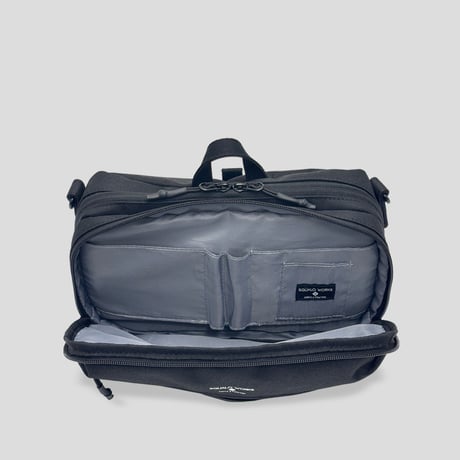 Chambray SHOULDER BAG / BLACK