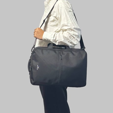 Chambray 3WAY BAG / BLACK