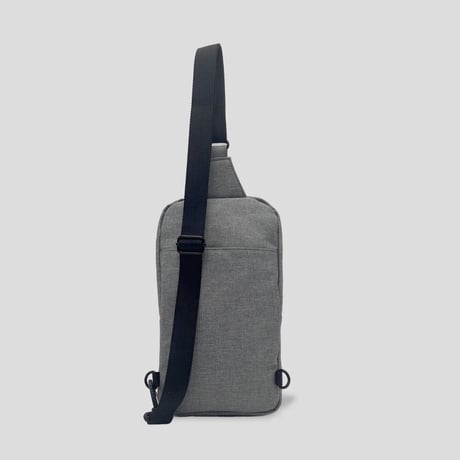 Chambray Polyester SLING PACK / GRAY