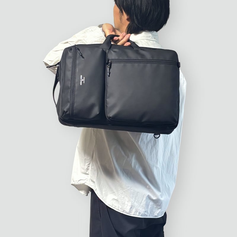 Coating 3WAY BAG / BLACK | R/F STORE | SQUALO W