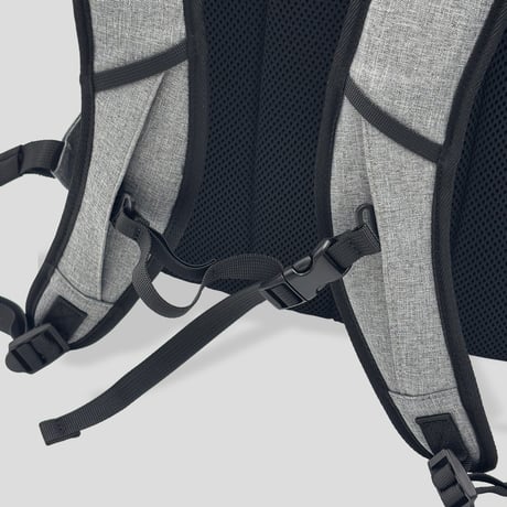 Chambray BOX RUCK SACK / BLACK