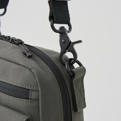 Nylon OX MINI SHOULDER BAG  / GRAY