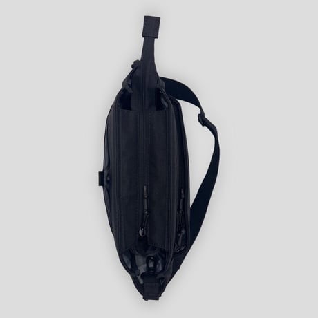Nylon OX SQUARE CROSS BAG / GRAY