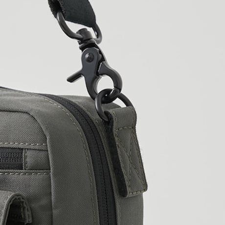 Nylon OX SHOULDER BAG / GRAY