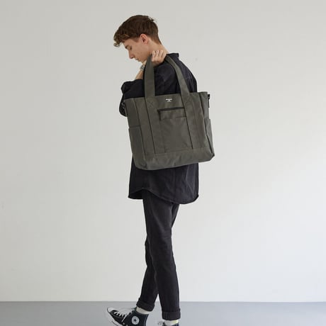 Nylon OX SIMPLE TOTE / BLACK