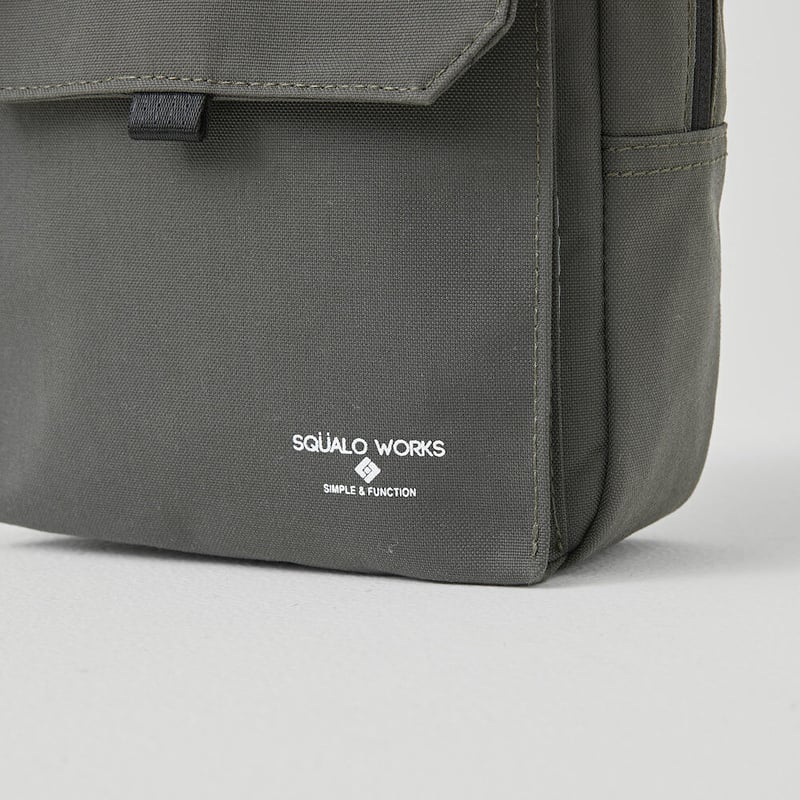 Nylon OX MINI SHOULDER BAG / GRAY | R/F STORE Nylon OX MINI SHOULDER BAG / GRAY | R/F STORE