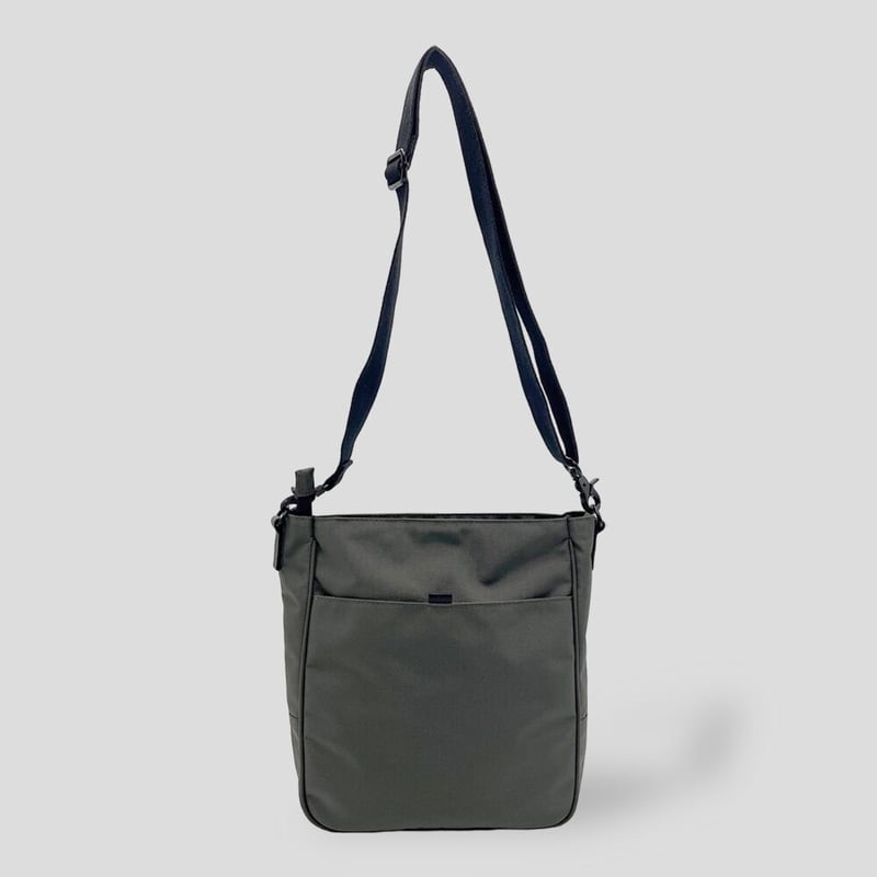 Nylon OX SQUARE CROSS BAG / GRAY | R/F STORE | Nylon OX SQUARE CROSS BAG / GRAY | R/F STORE |