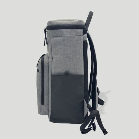 Chambray BOX RUCK SACK / GRAY