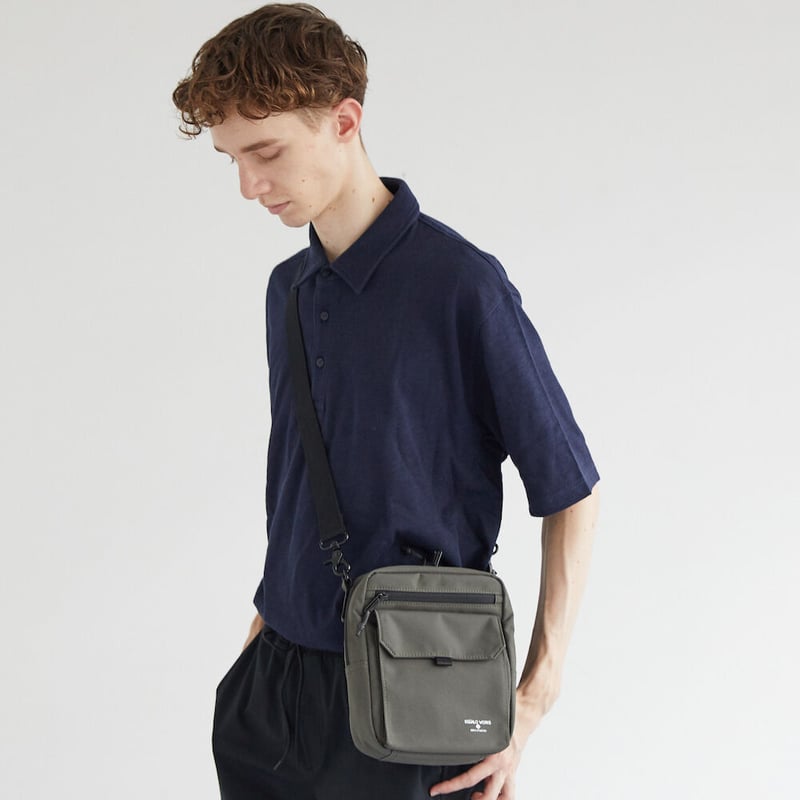 Nylon OX MINI SHOULDER BAG / BLACK | R/F STORE