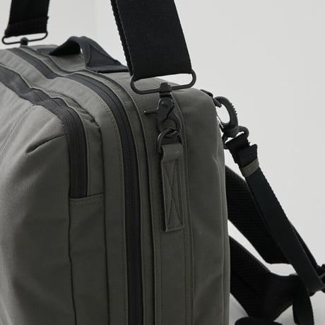 Nylon OX 3WAY BAG / BLACK
