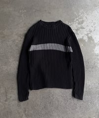 90s “GAP” cotton line design knit sweater