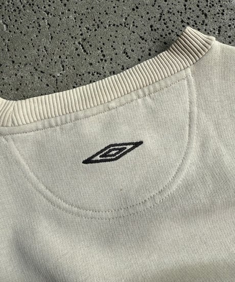 “UMBRO” cotton polyester BORO embroidered sweat shirt