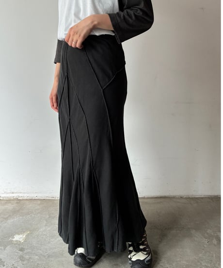 linen blend mermaidskirt
