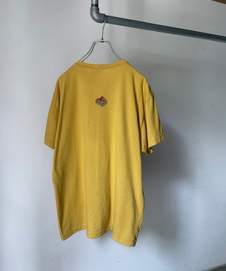 “Patagonia” back logo print tee