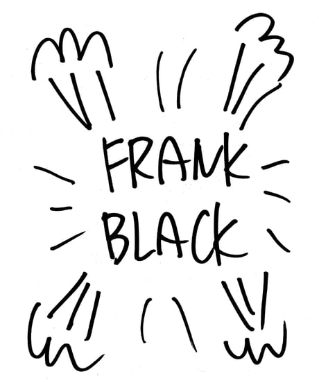 FRANK BLACK×ken kagami original socks