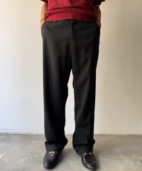 90s “Polo by Ralph Lauren” wool slacks［made in ITALY］【DEAD STOCK】