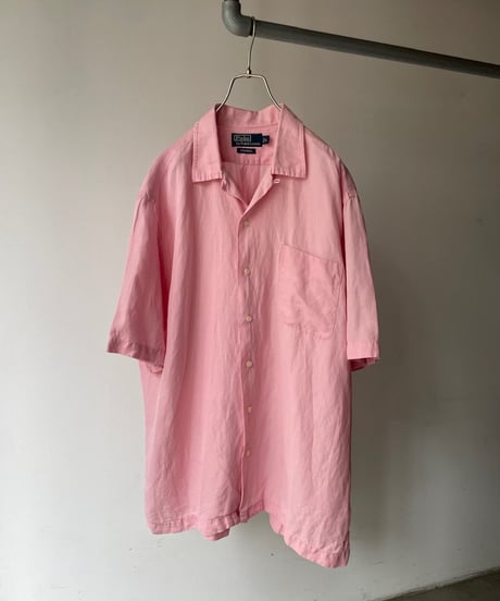 “Polo by Ralph Lauren” CALDWELL linen silk shirt