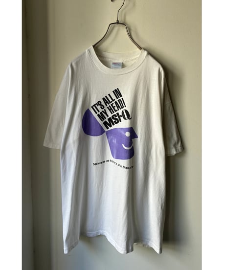 90s "IT‘S ALL IN MY HEAD!"cotton print tee