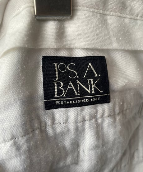 ”JOS.A.BANK” cotton seersucker striped 2tuck slacks