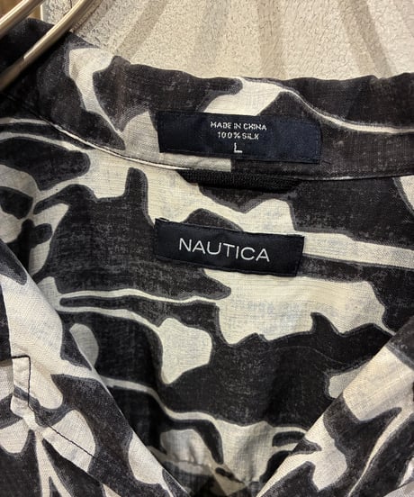 "NAUTICA" silk s/s shirt
