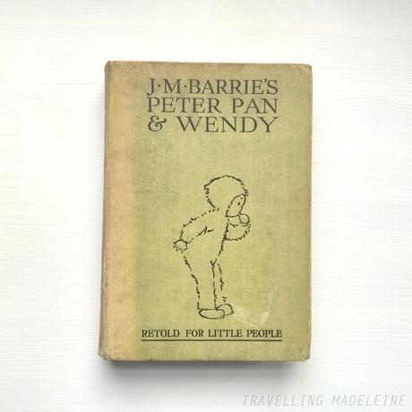1930's J. M. Barrie's Peter Pan & Wendy Retold For Little People　ピーターパンとウェンディ(22-4Z)
