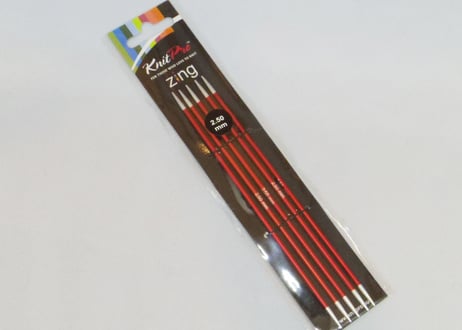 KnitPro編み針　Zing 5本針