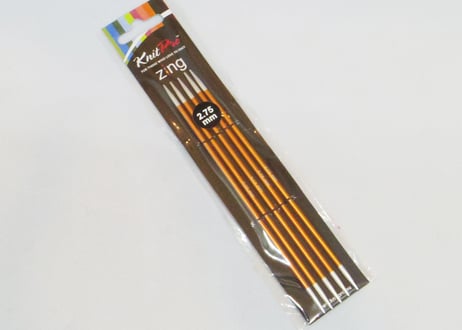 KnitPro編み針　Zing 5本針