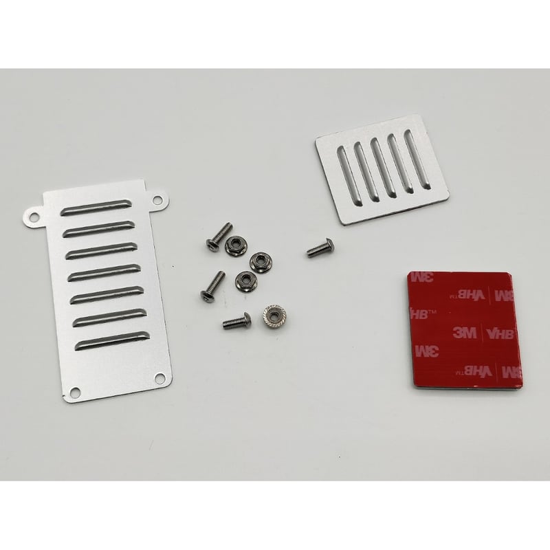 RC Channel MA58441 バギーチャンプ アルミトリムプレート(3個入