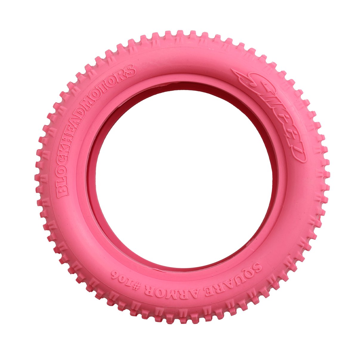 Sweep x BLOCKHEAD MOTORS SQUARE ARMOR ピンクタイヤ（リヤ