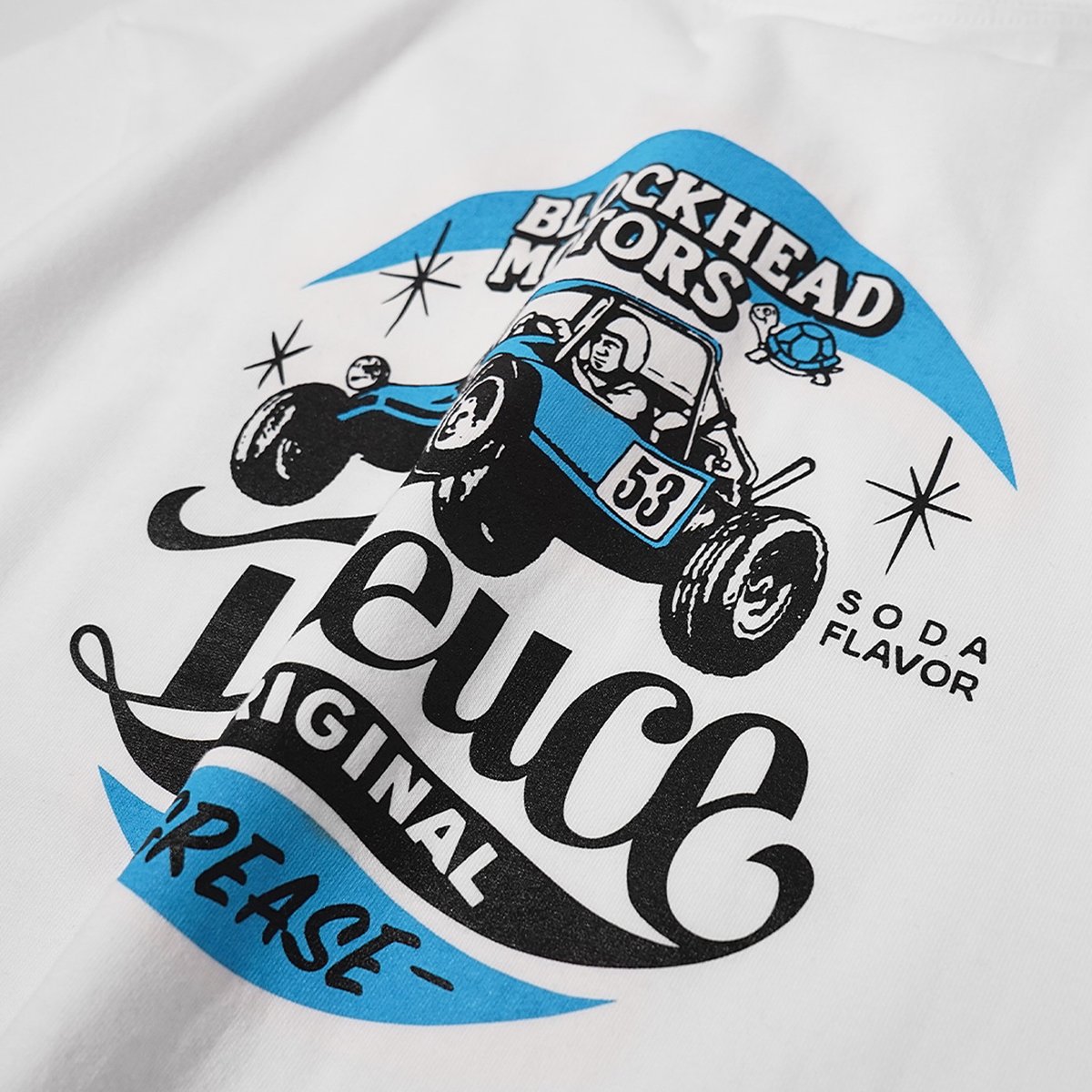 BLOCKHEAD MOTORS x Deuce Grease SODA Tシャツ | BLO