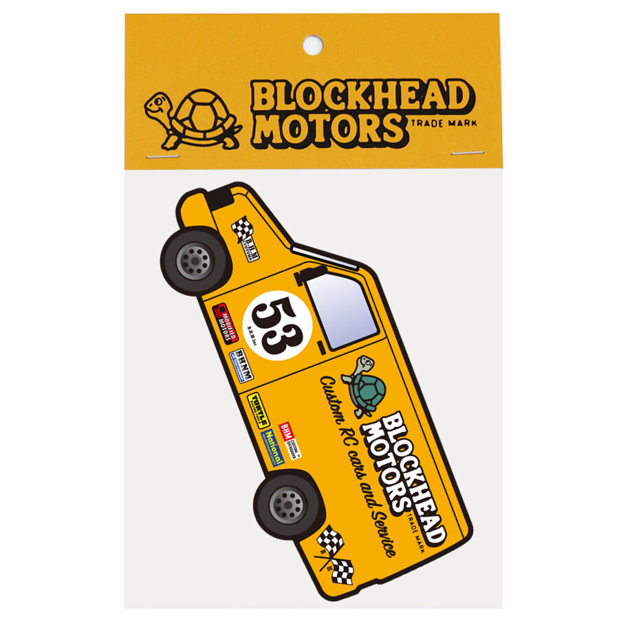 デリバリーカーステッカー | BLOCKHEAD MOTORS