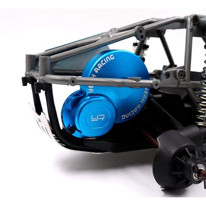 YEAH RACING アルミ ギアカバー モーターマウント タミヤBBX(BB-01)ブル