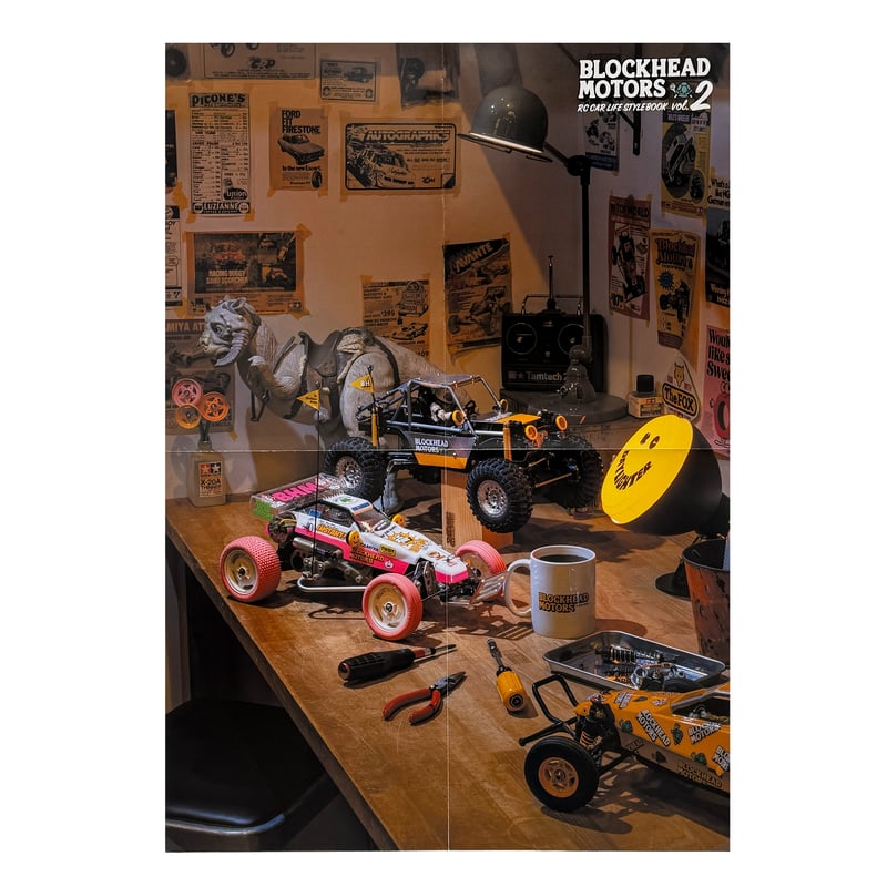 BLOCKHEAD MOTORS RC CAR LIFE STYLE BOOK Vol.2 |