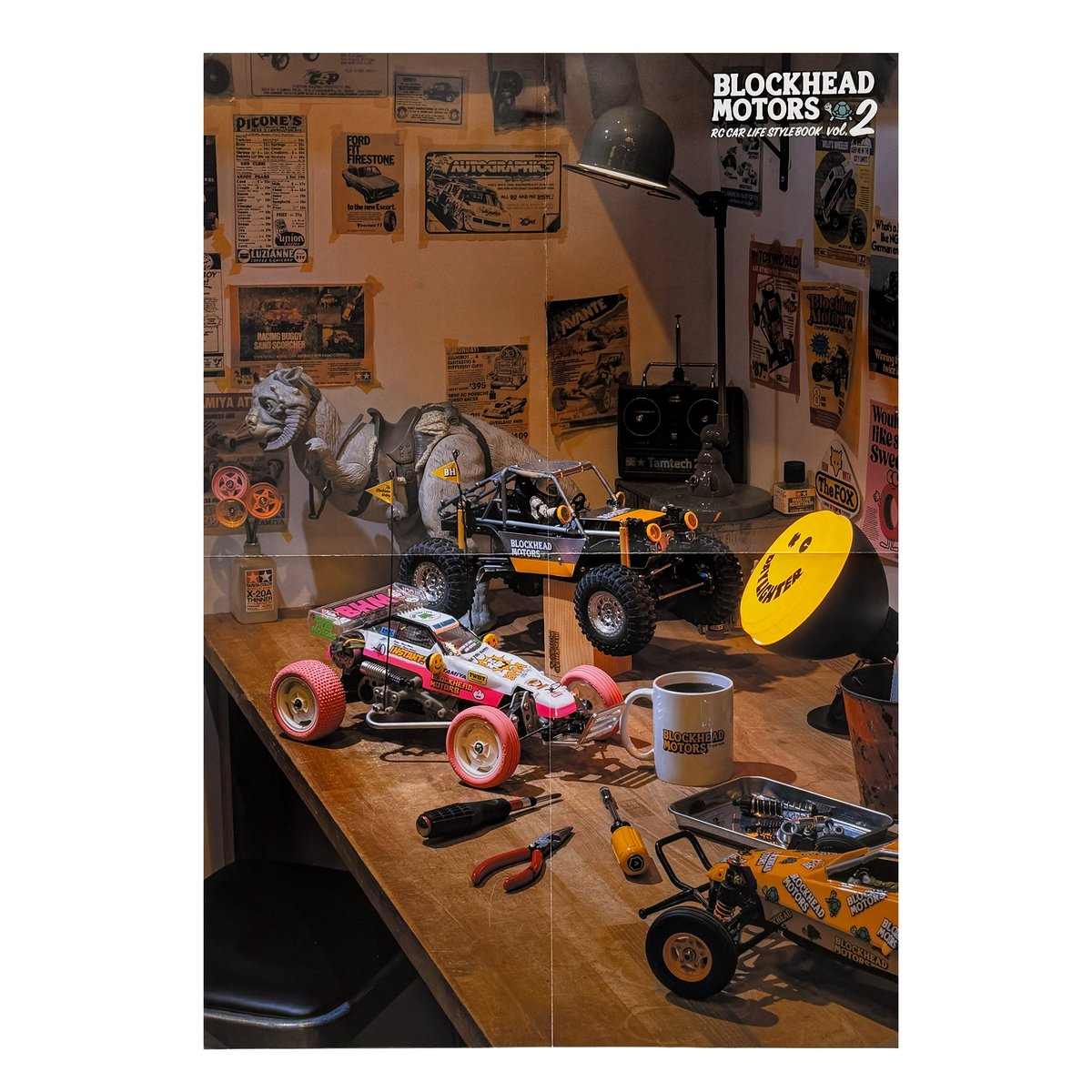 BLOCKHEAD MOTORS RC CAR LIFE STYLE BOOK Vol.2 |